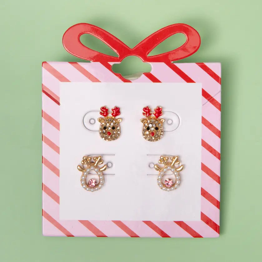 Rudolph Earring Set