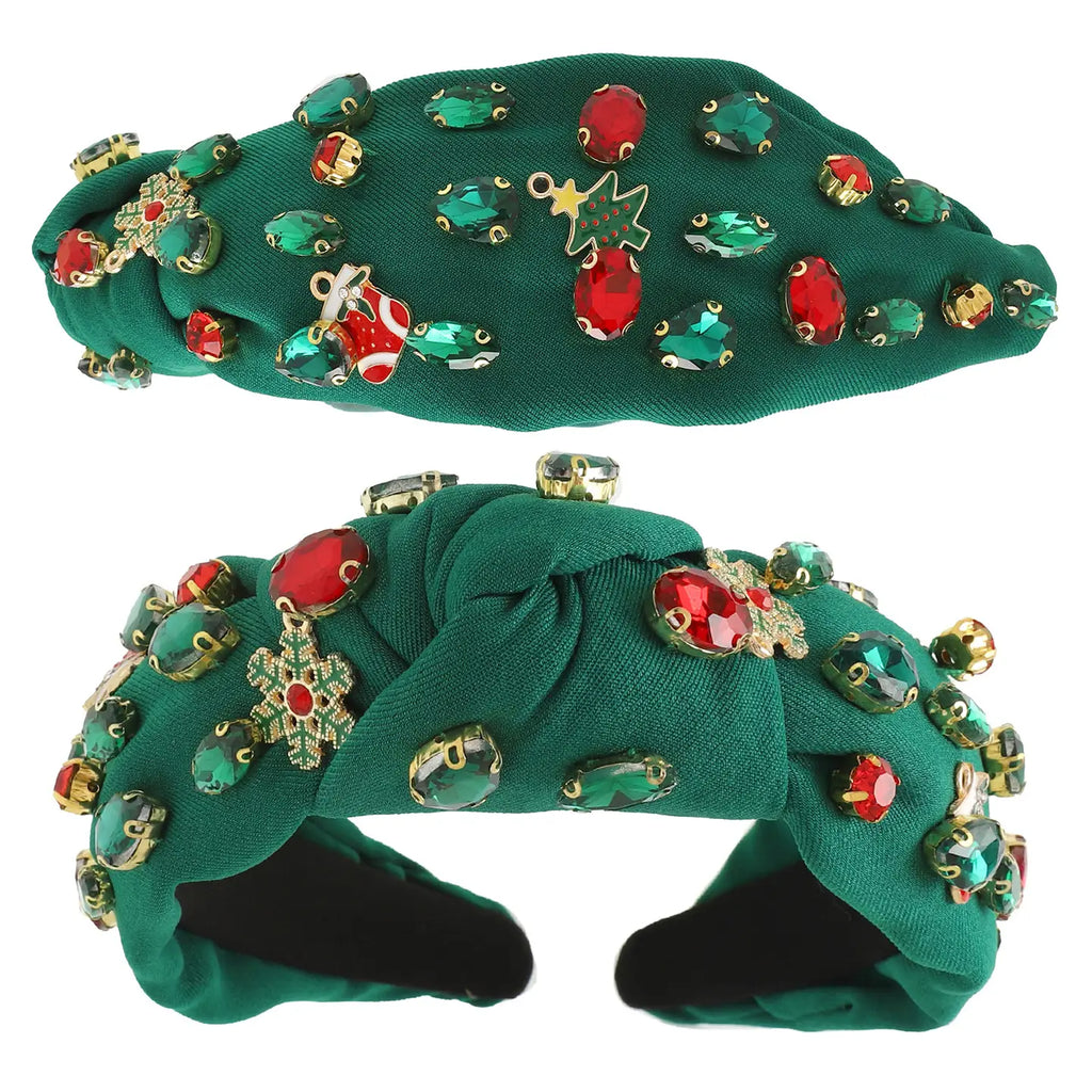 Christmas Beaded Headband