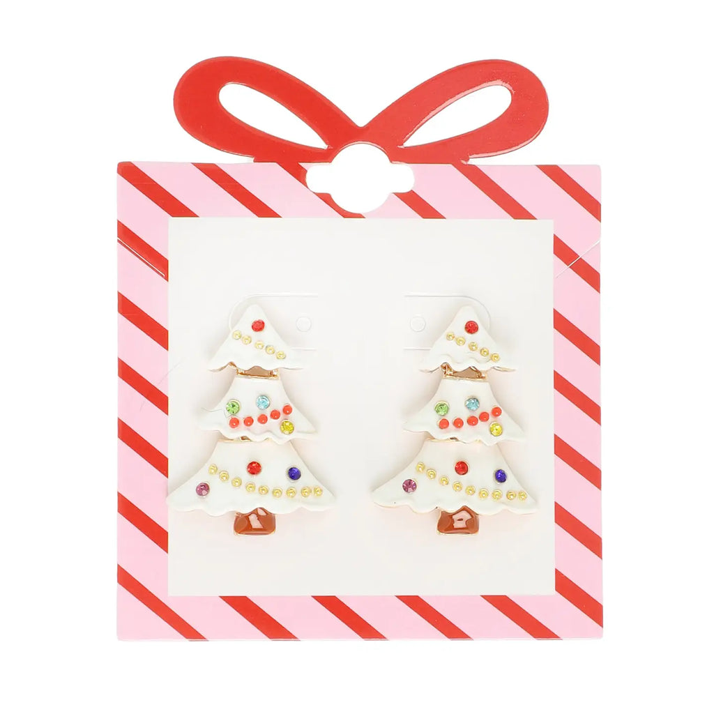 Christmas Tree Dangle Earrings