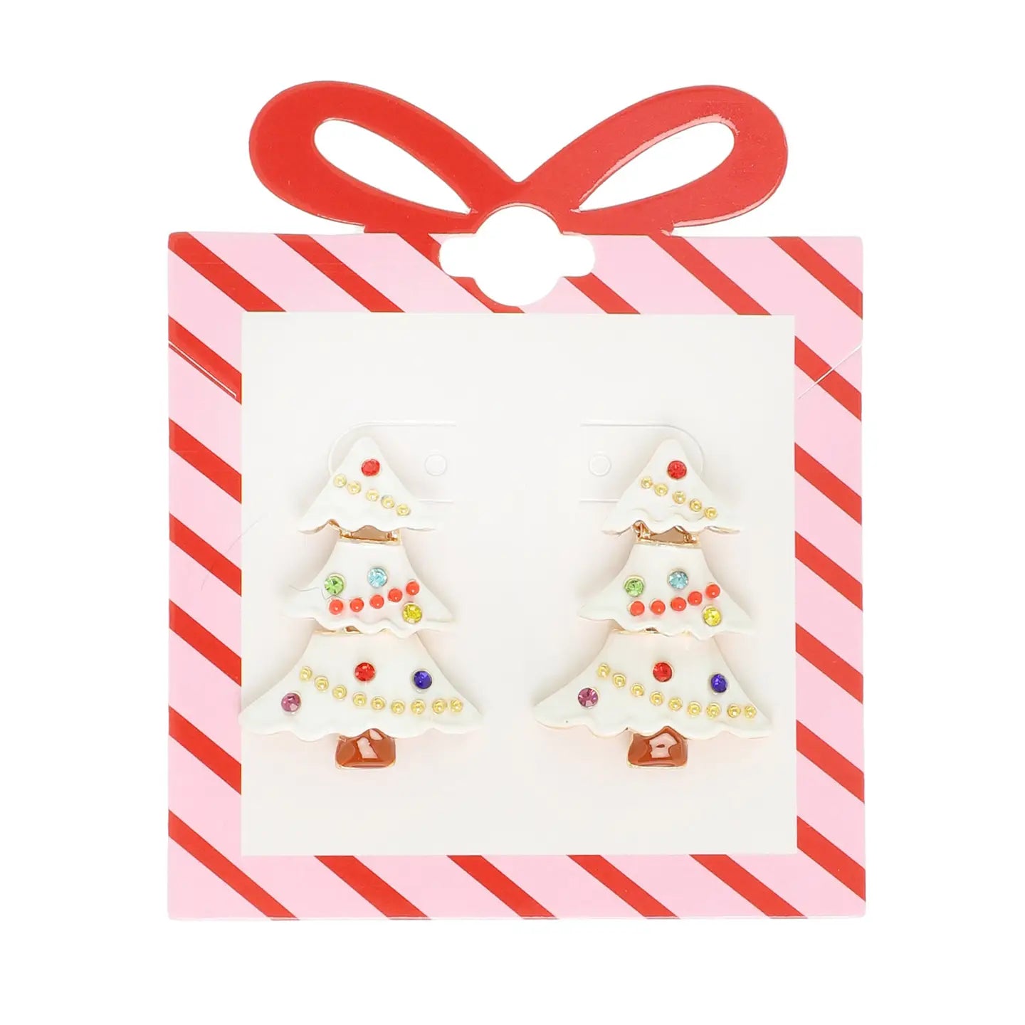 Christmas Tree Dangle Earrings