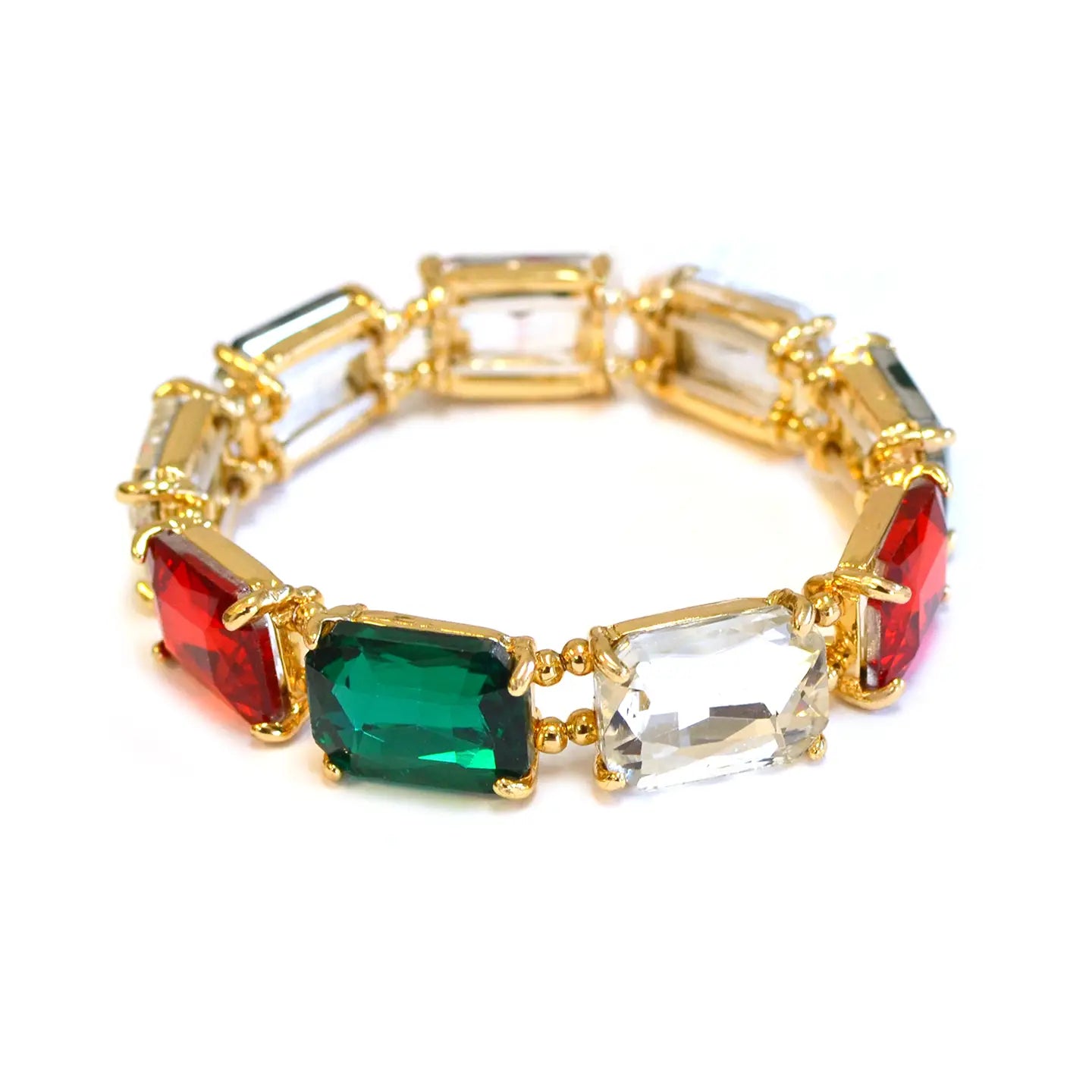 Christmas Crystal Bracelet